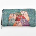 Πορτοφόλι Υφαντό Γάτα