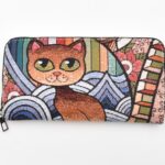 Πορτοφόλι Υφαντό Γάτα
