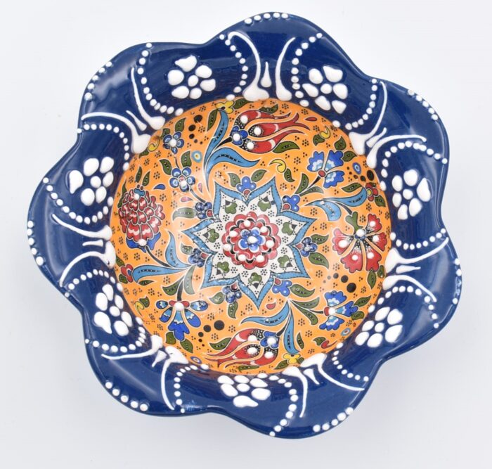 Κεραμικό Μπωλ Μαργαρίτα με Πολύχρωμα Λουλούδια - Image 8