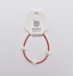 Βραχιόλι με χάντρες  & πολύχρωμα στοιχεία - Image 24