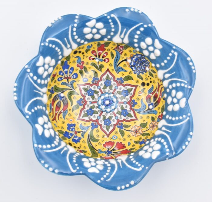 Κεραμικό Μπωλ Μαργαρίτα με Πολύχρωμα Λουλούδια - Image 9