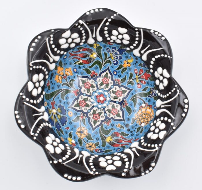 Κεραμικό Μπωλ Μαργαρίτα με Πολύχρωμα Λουλούδια - Image 10