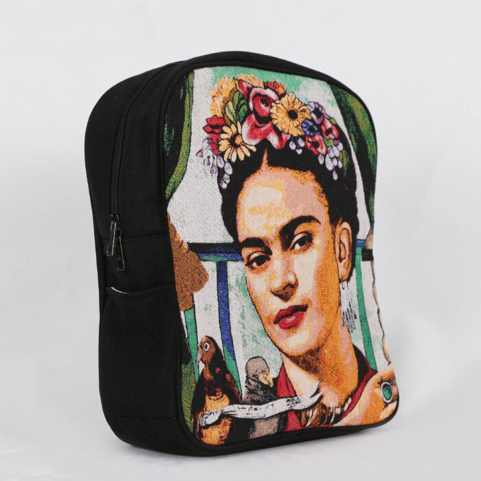 Τσάντα Πλάτης Υφαντή Φρίντα Κάλο – Frida Kahlo - Image 3