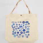 Τσάντα Καμβά με Τύπωμα