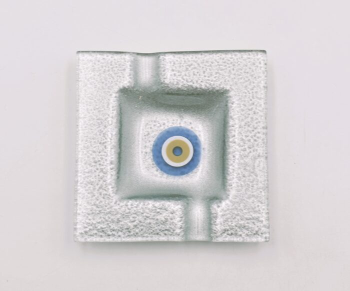 Σταχτοδοχείο Φυσητό Γυαλί Μάτι - Image 2