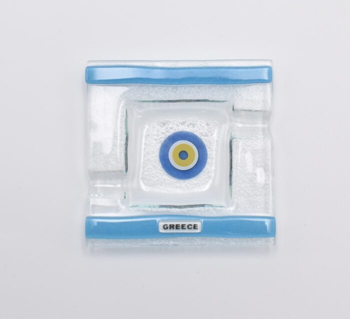 Σταχτοδοχείο Φυσητό Γυαλί Μάτι - Image 2