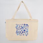 Τσάντα Καμβά με Τύπωμα