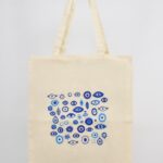 Τσάντα Καμβά με Τύπωμα