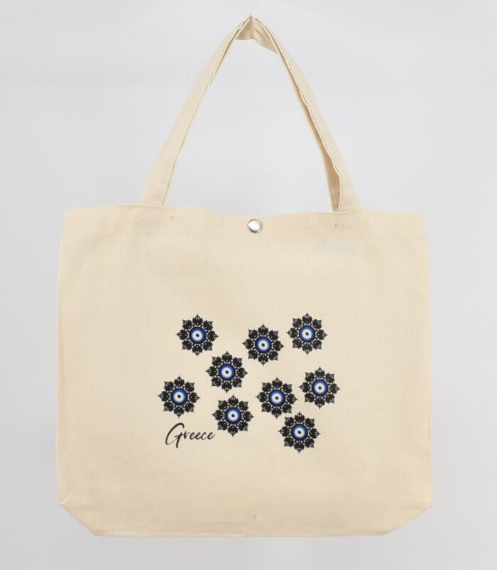 Τσάντα Καμβά με Τύπωμα - Image 10