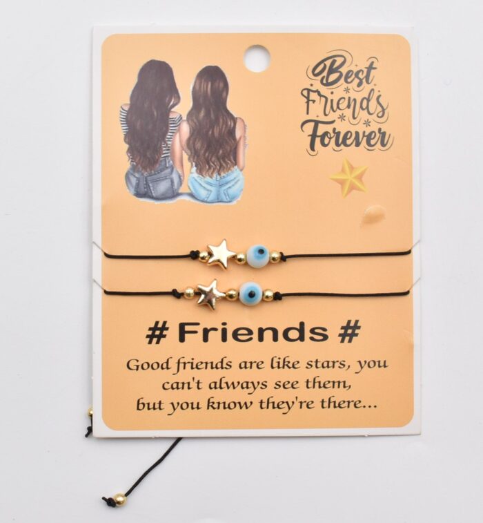 Βραχιόλι Καλοτυχίας με Φυσικές Πέτρες & Μάτι - Image 11