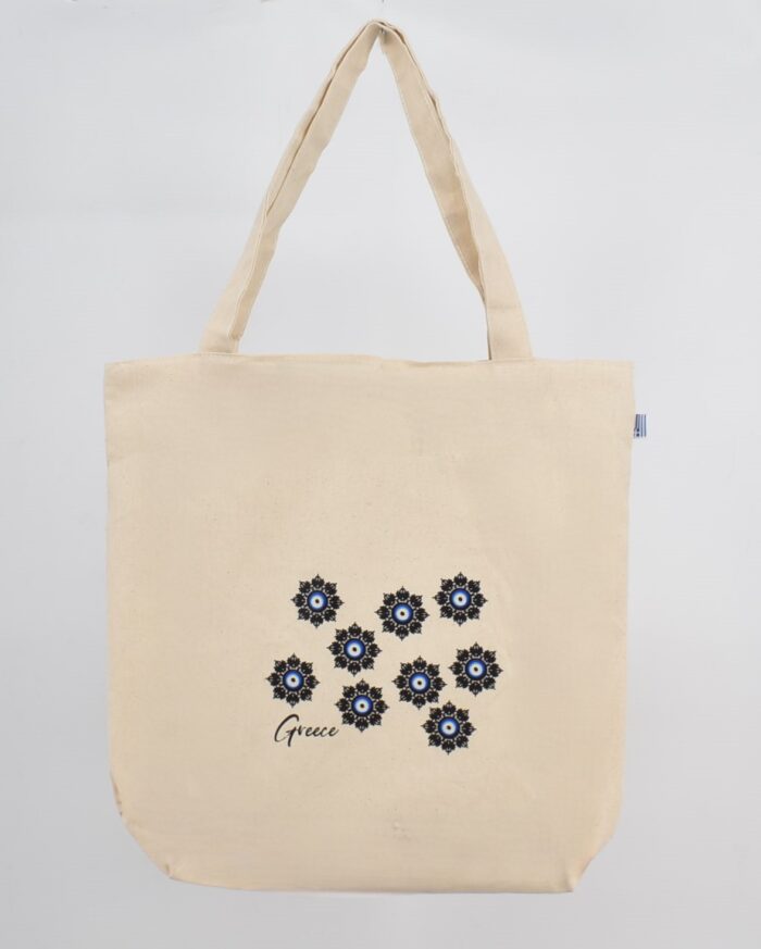Τσάντα Καμβά με Τύπωμα - Image 9