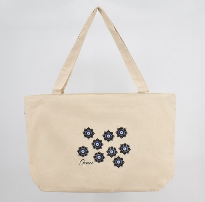 Τσάντα Καμβά με Τύπωμα - Image 10