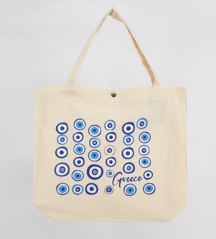 Τσάντα Καμβά με Τύπωμα - Image 11