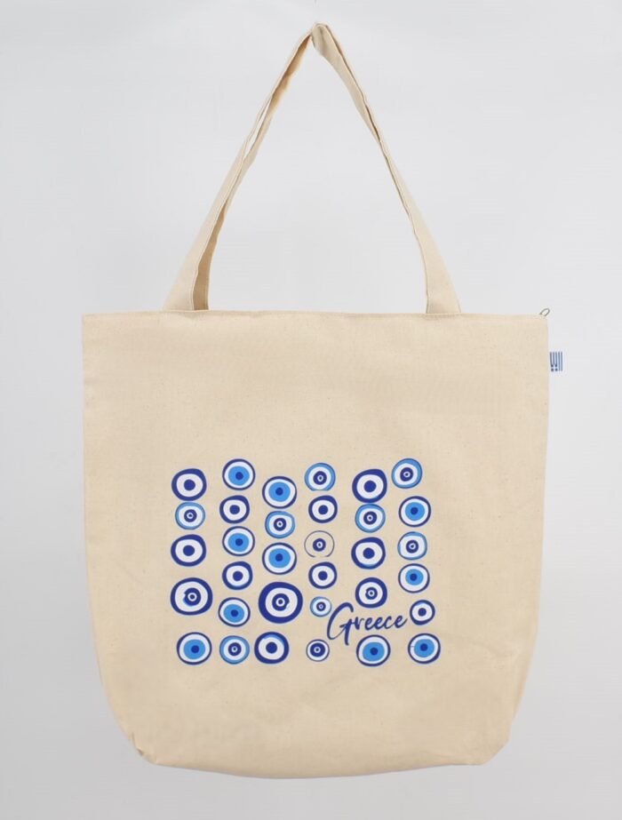 Τσάντα Καμβά με Τύπωμα - Image 10