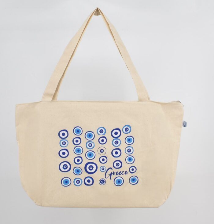Τσάντα Καμβά με Τύπωμα - Image 11