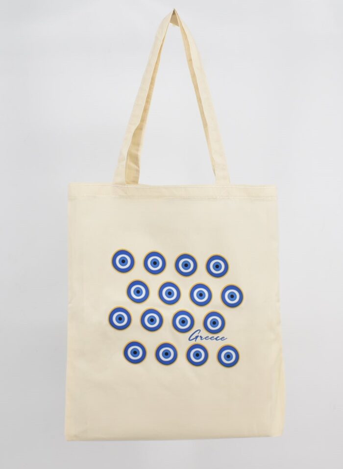 Τσάντα Καμβά με Τύπωμα - Image 12