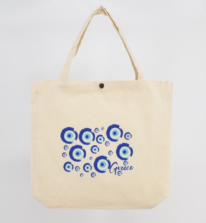 Τσάντα Καμβά με Τύπωμα - Image 13