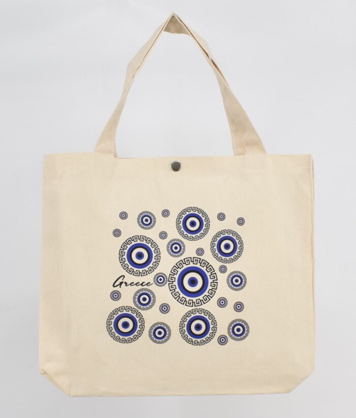 Τσάντα Καμβά με Τύπωμα - Image 14