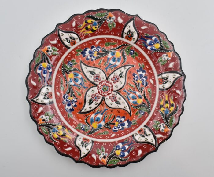 Κεραμικό Πιάτο με Ανάγλυφα Μοτίβα - Image 14