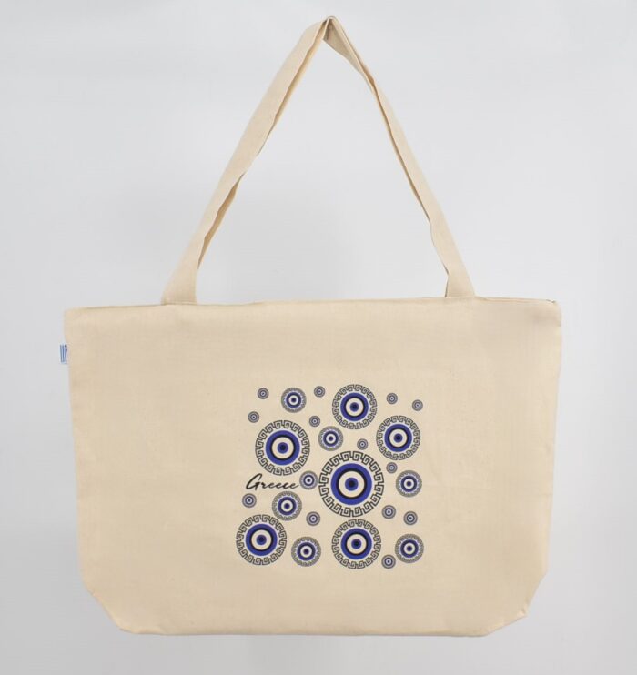 Τσάντα Καμβά με Τύπωμα - Image 14