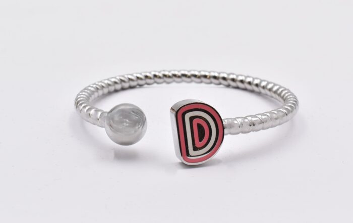 Ατσάλινο Βραχιόλι – Χειροπέδα Επιχρυσωμένη με Μάτι & Ποικιλία Στοιχείων - Image 135