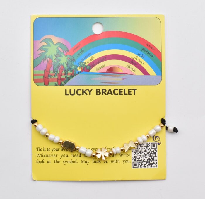 Βραχιόλι Καλοτυχίας με Φυσικές Πέτρες & Μάτι - Image 17