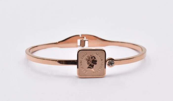 Ατσάλινο Βραχιόλι – Χειροπέδα Επιχρυσωμένη με Μάτι & Ποικιλία Στοιχείων - Image 159