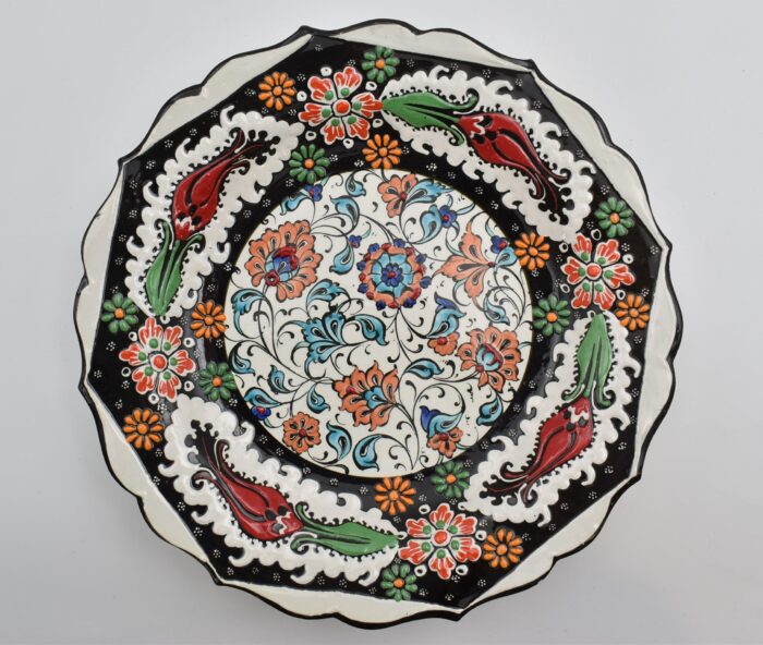 Κεραμικό Πιάτο με Ανάγλυφα Μοτίβα - Image 15