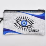 Πορτοφόλι Υφασμάτινο Τυπωμένο Μάτι