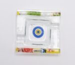 Σταχτοδοχείο Φυσητό Γυαλί Μάτι - Image 3