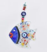 Φυσητό Κρεμαστό Ψάρι με Χρωματιστά Πετραδάκια - Image 5