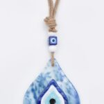 Φυσητό Κρεμαστό Μάτι Δάκρυ  με Διάφορες Αποχρώσεις