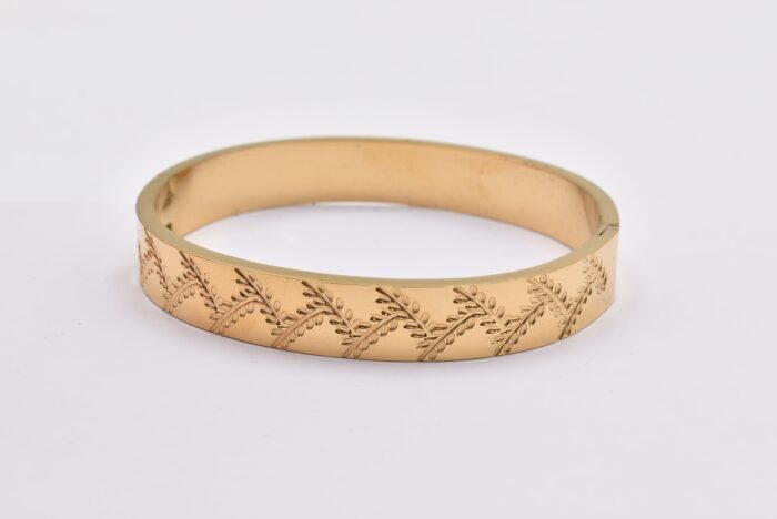 Ατσάλινο Βραχιόλι – Χειροπέδα Επιχρυσωμένη με Μάτι & Ποικιλία Στοιχείων - Image 15