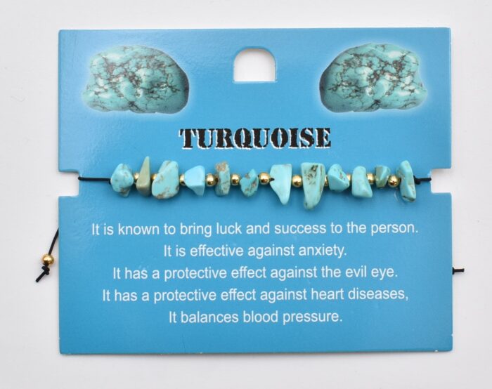 Βραχιόλι Καλοτυχίας με Φυσικές Πέτρες & Μάτι - Image 27