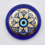 Μαγνήτης  Μπλε Γυαλί Στρογγυλός Μάτι