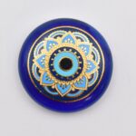 Μαγνήτης  Μπλε Γυαλί Στρογγυλός Μάτι