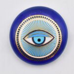 Μαγνήτης  Μπλε Γυαλί Στρογγυλός Μάτι