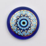 Μαγνήτης  Μπλε Γυαλί Στρογγυλός Μάτι