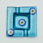 Σταχτοδοχείο Φυσητό Γυαλί Μάτι