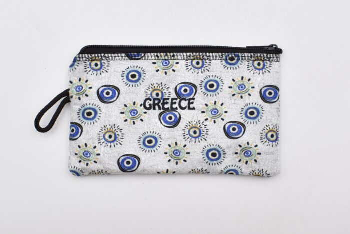 Πορτοφόλι Υφασμάτινο Τυπωμένο Μάτι - Image 3