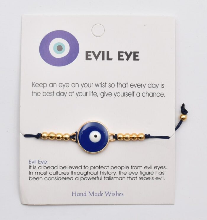 Βραχιόλι Καλοτυχίας με Φυσικές Πέτρες & Μάτι - Image 43