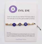 Βραχιόλι Καλοτυχίας με Φυσικές Πέτρες & Μάτι - Image 45