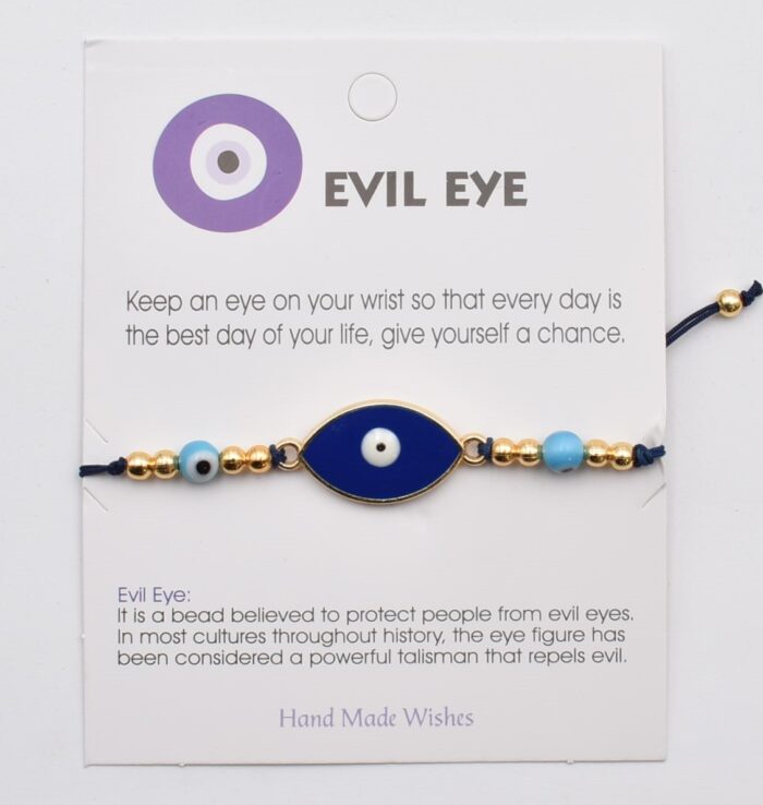 Βραχιόλι Καλοτυχίας με Φυσικές Πέτρες & Μάτι - Image 46