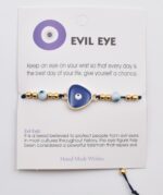 Βραχιόλι Καλοτυχίας με Φυσικές Πέτρες & Μάτι - Image 48