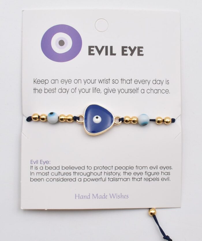 Βραχιόλι Καλοτυχίας με Φυσικές Πέτρες & Μάτι - Image 48