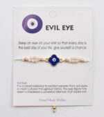 Βραχιόλι Καλοτυχίας με Φυσικές Πέτρες & Μάτι - Image 49