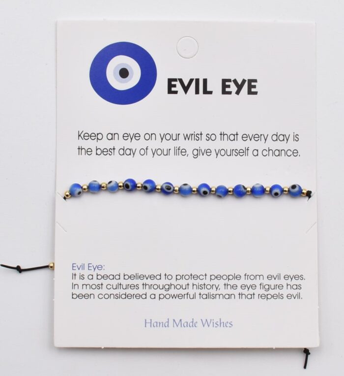 Βραχιόλι Καλοτυχίας με Φυσικές Πέτρες & Μάτι - Image 50