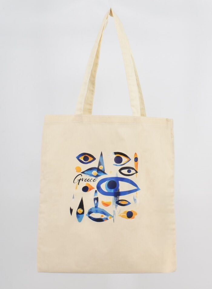 Τσάντα Καμβά με Τύπωμα - Image 5