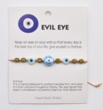 Βραχιόλι Καλοτυχίας με Φυσικές Πέτρες & Μάτι - Image 52