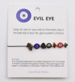 Βραχιόλι Καλοτυχίας με Φυσικές Πέτρες & Μάτι - Image 53